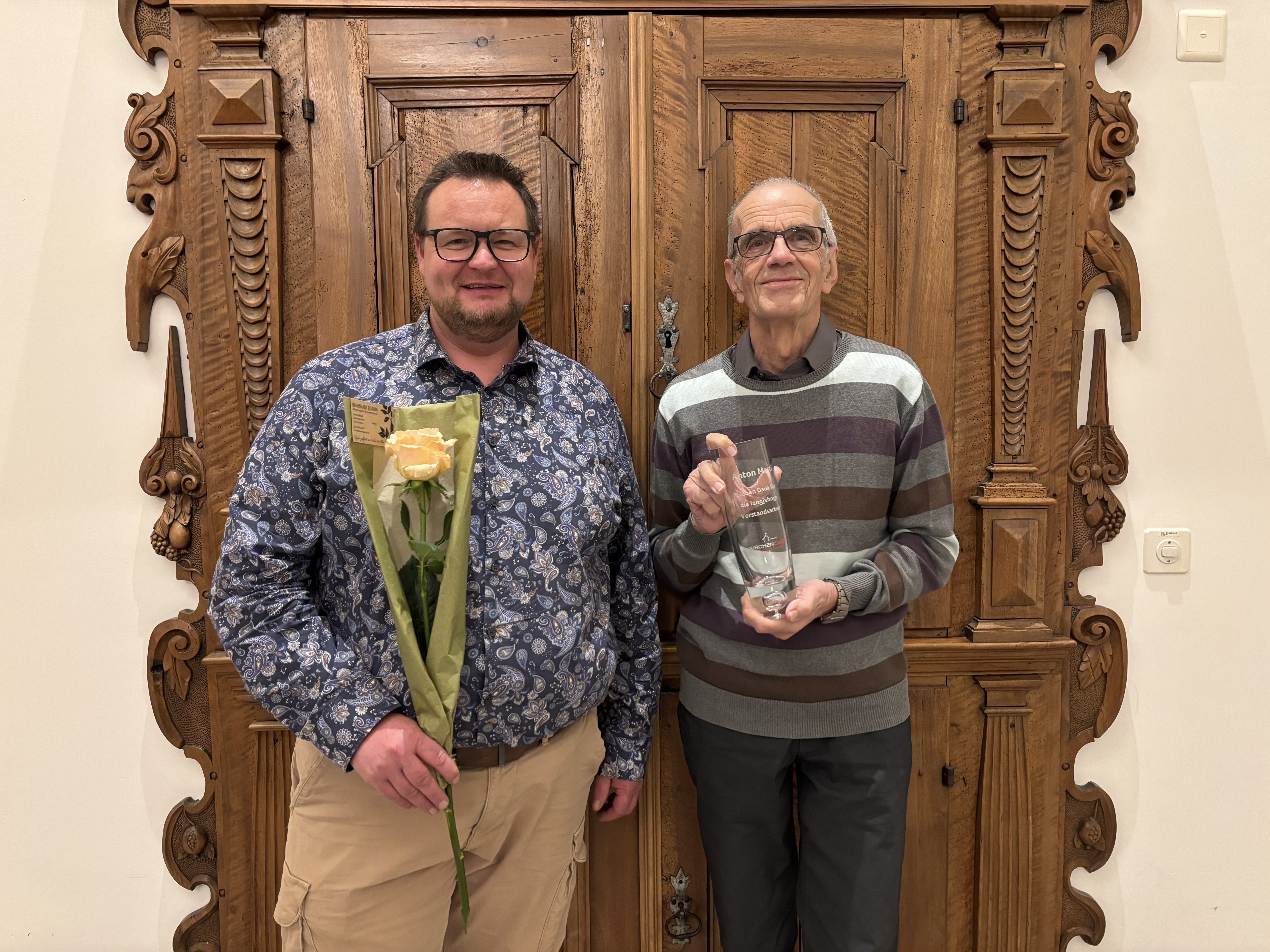 Urs Baumgartner und Anton Marti.